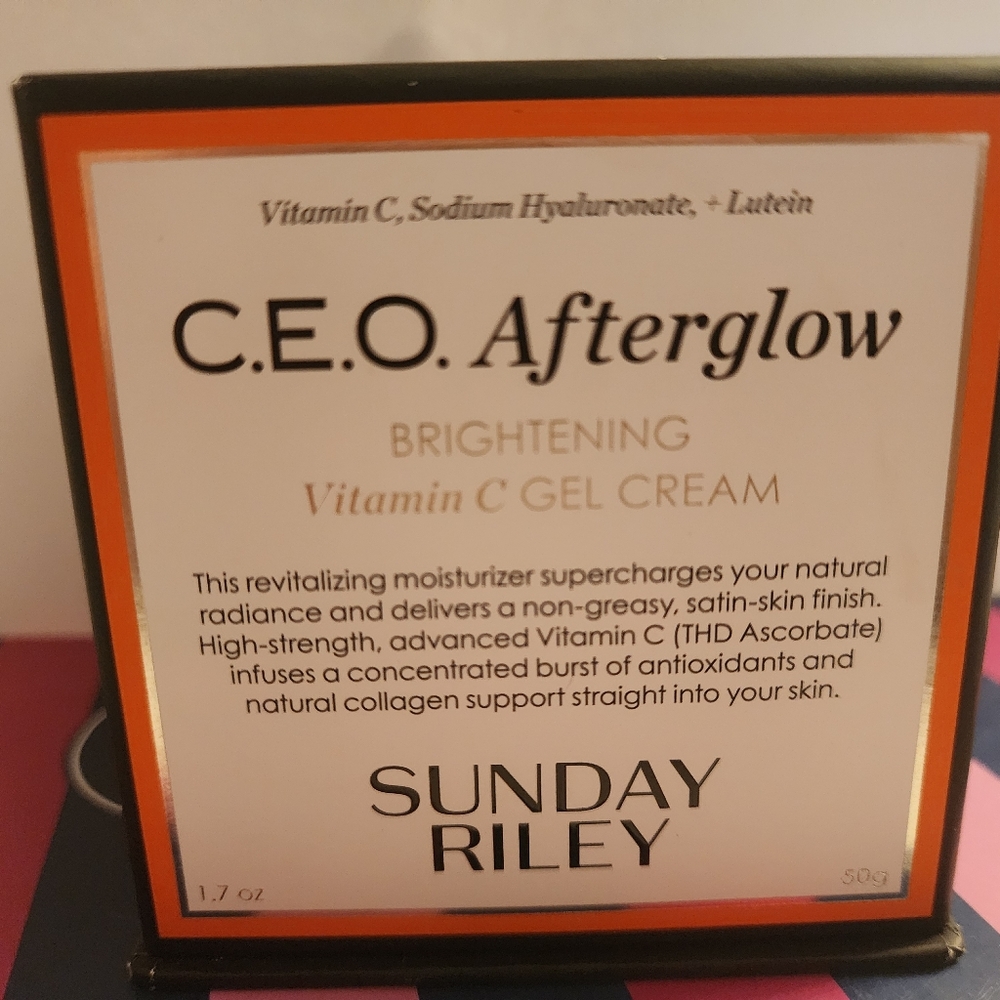 Sunday Riley CEO Afterglow 1.7 oz brand new, fresh, authentic and sealed!